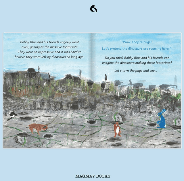Bobby Blue and the Dinosaurs